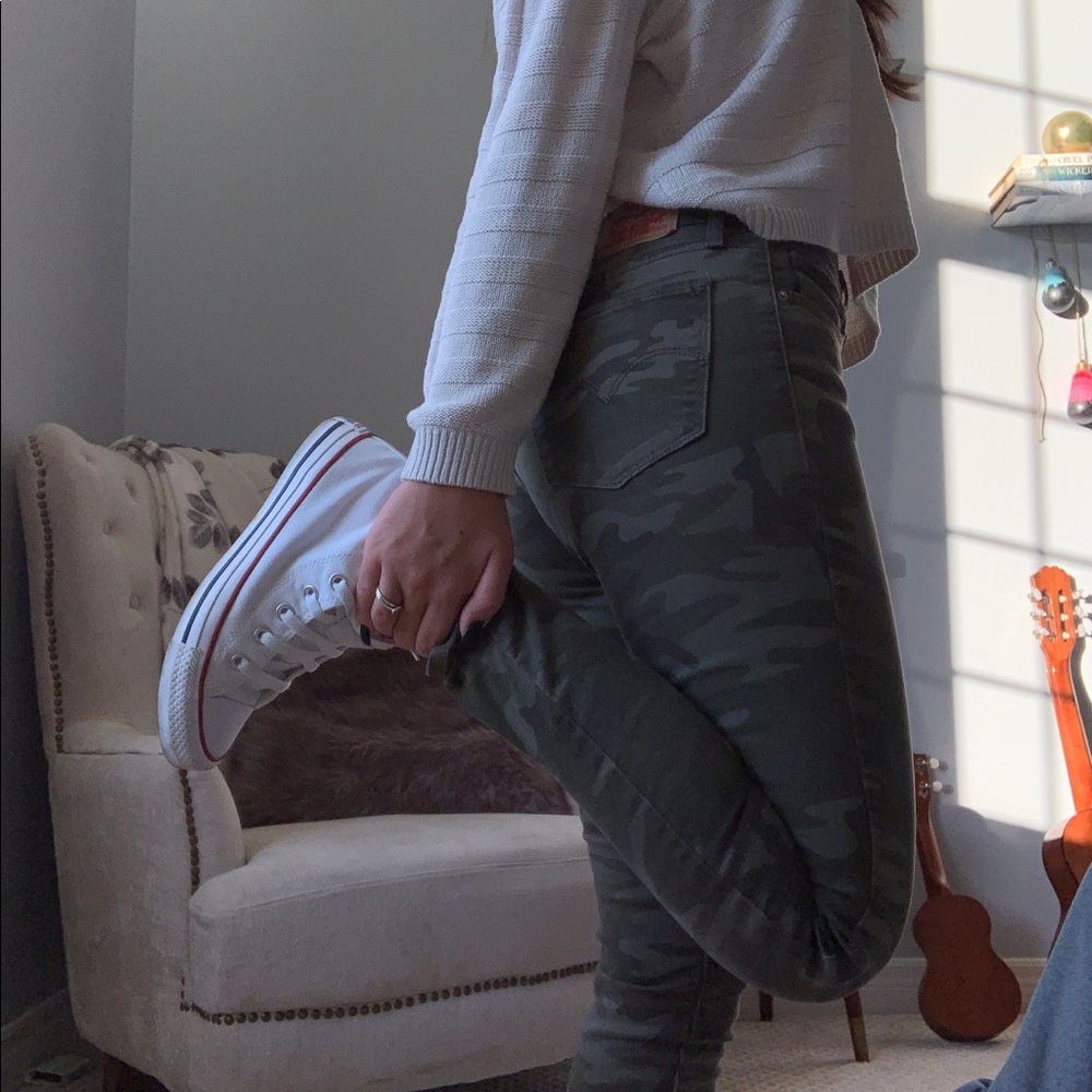 Green Camo LEVI’s Jeans